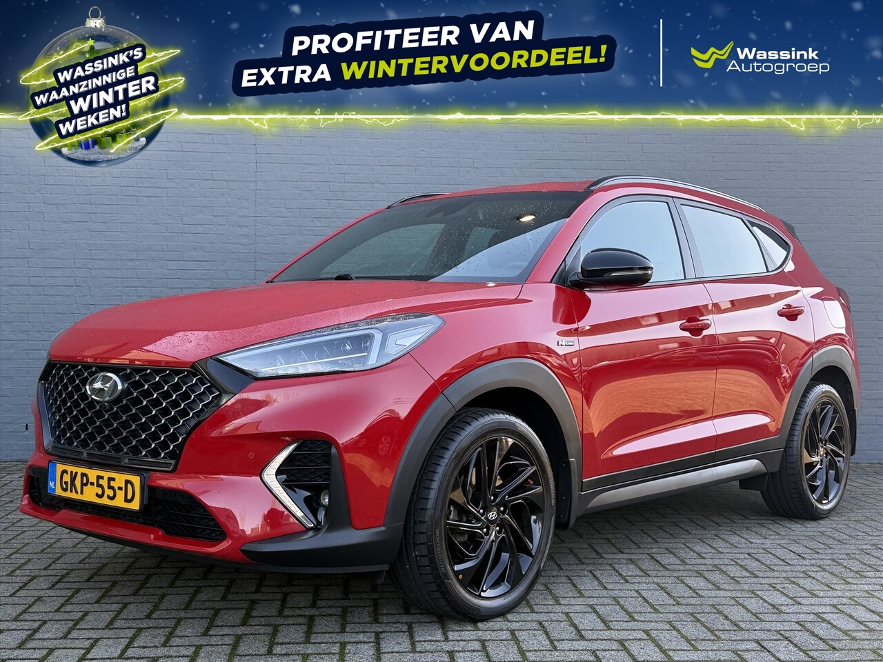 Hyundai Tucson - 1.6 T-GDi 177pk 7DCT AUTOMAAT N-Line | Sportieve uitvoering | Stoel \ Stuurverwarming - AutoWereld.nl