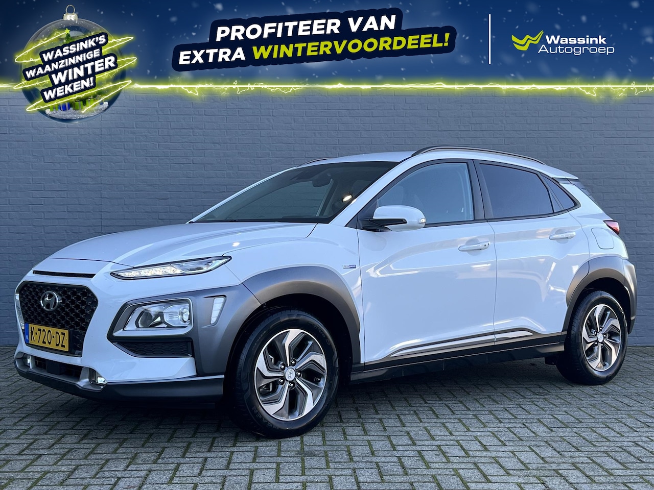 Hyundai Kona - 1.6 GDI HEV 141pk DCT Fashion I Trekhaak - AutoWereld.nl