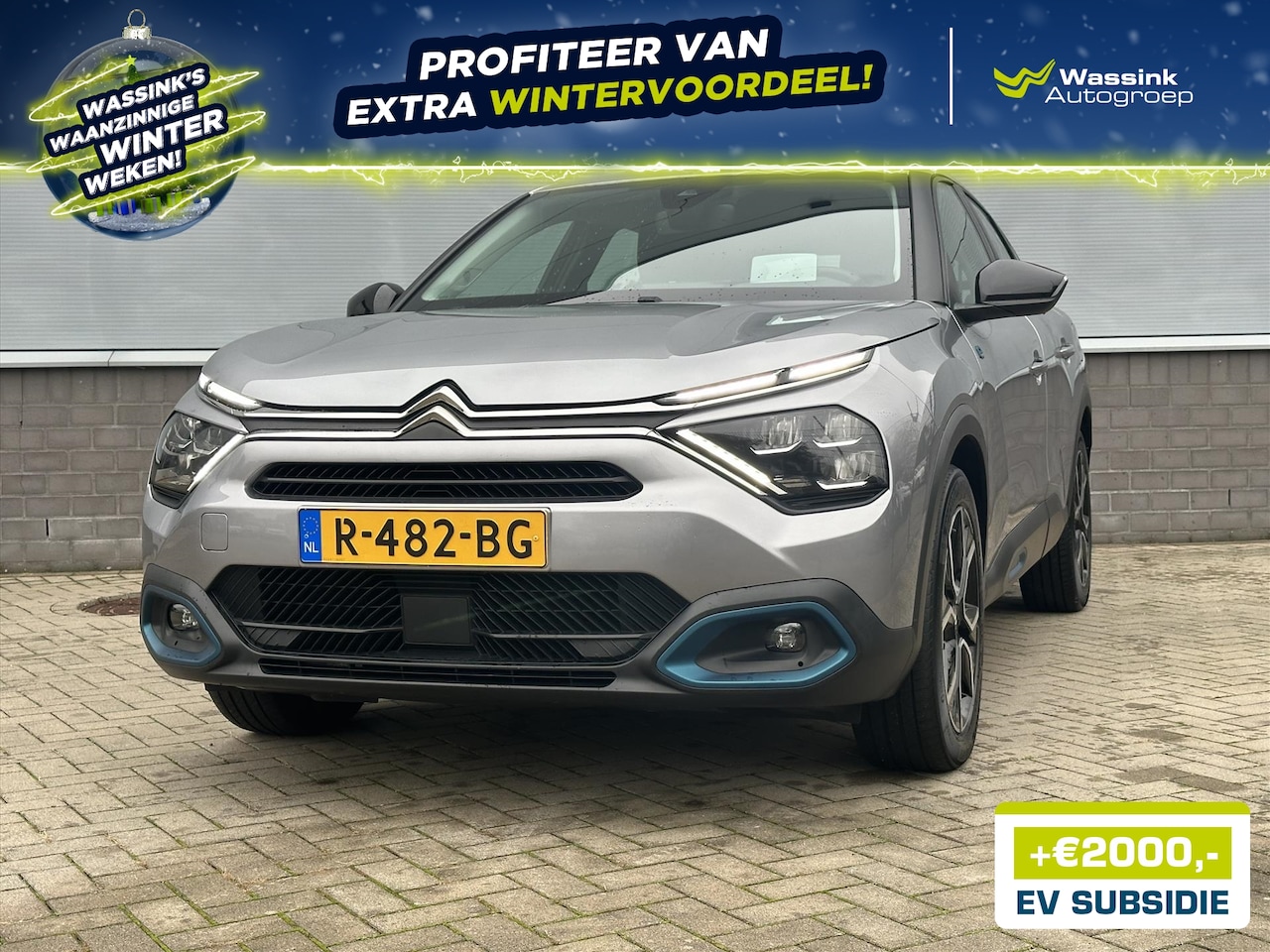 Citroën Ë-C4 - EV 50kWh 136pk Feel Edition | Head Up Display | 360° Camera I Black Friday Deal - AutoWereld.nl