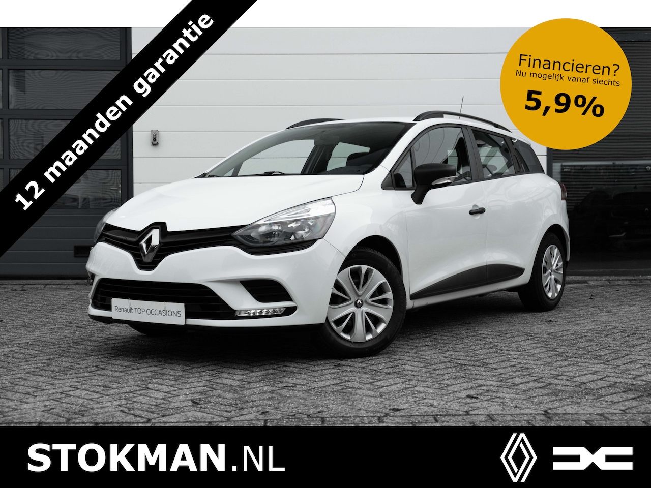 Renault Clio Estate - 0.9 TCe Life | Blue tooth radio/USB | Ramen elektrisch | Cruise controle | incl. Bovag rij - AutoWereld.nl