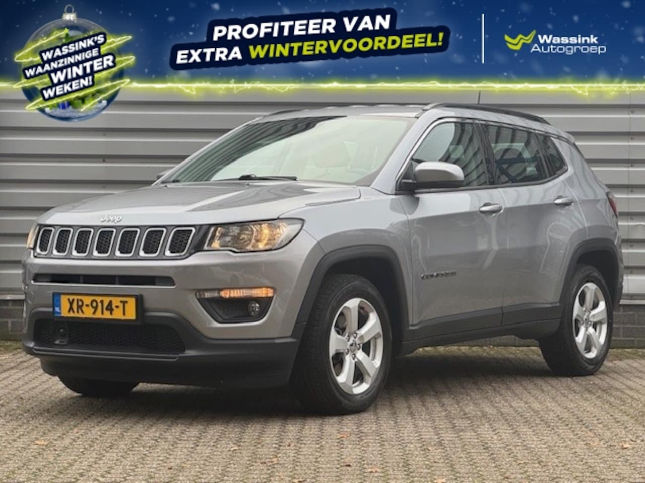 Jeep Compass - 1.4 MultiAir 140pk Longitude | Navigatie | Camera | Climate Control | 17'' Lichtmetalen ve - AutoWereld.nl