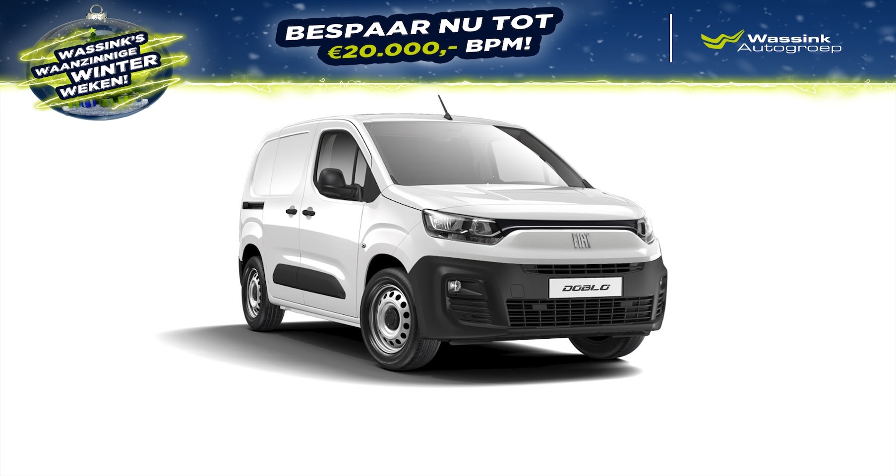 Fiat Doblò - 1.5 BlueHDI 100pk S&S L1 | Comfort Pakket | Parkeerhulp | Cruise Control | Airco - AutoWereld.nl