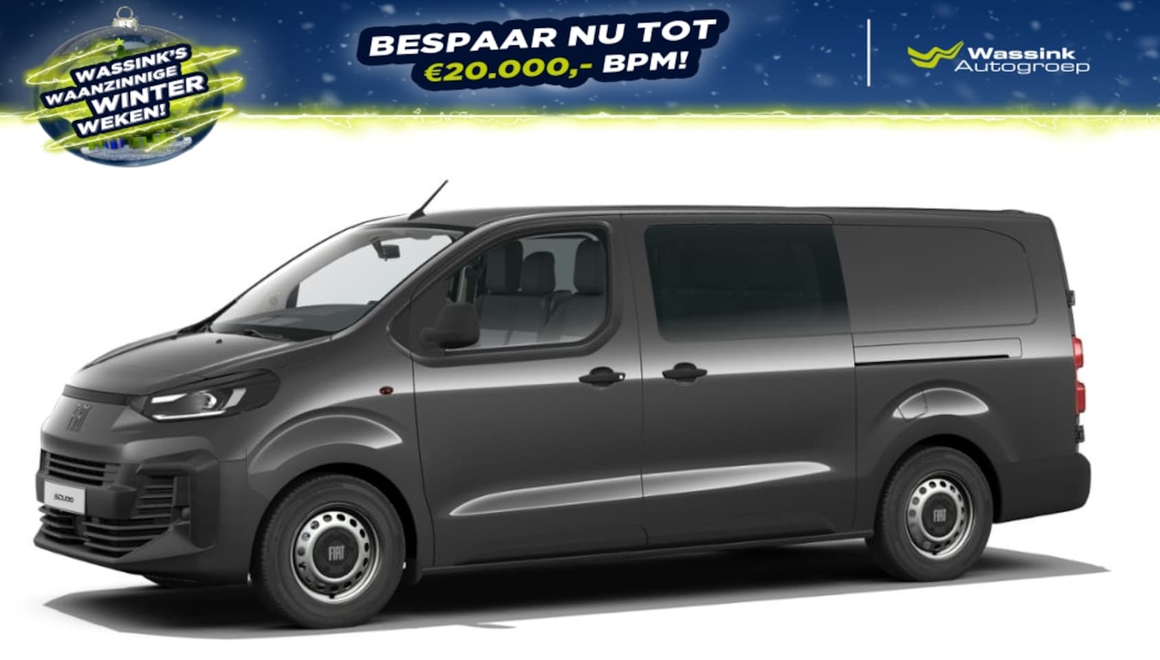 Fiat Scudo - GB 2.0 Diesel 180pk L3 Automaat | Trekhaak | Navigatie | Betimmering | - AutoWereld.nl