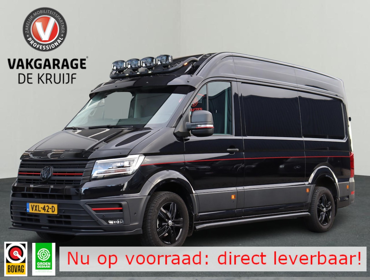 Volkswagen Crafter - 35 2.0 TDI L3H3 Exclusive Automaat | Navigatie | LED-bar! - AutoWereld.nl