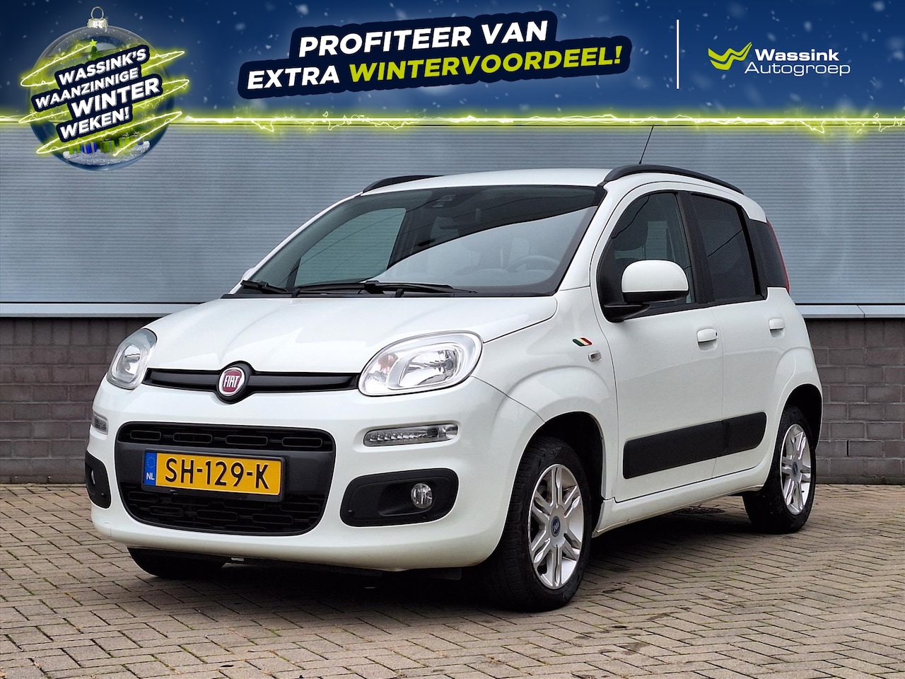 Fiat Panda - TwinAir Turbo 80PK Lounge | Airco | Lichtmetalen velgen | Parkeersensoren Achter - AutoWereld.nl