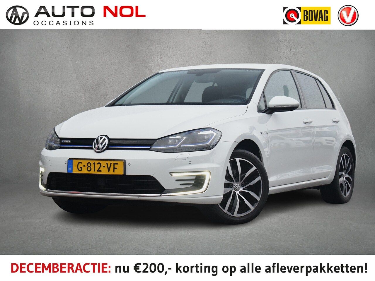 Volkswagen e-Golf - E-DITION | Subsidie mogelijk | Apple CarPlay | Virtual | Stoelverw. | ACC - AutoWereld.nl