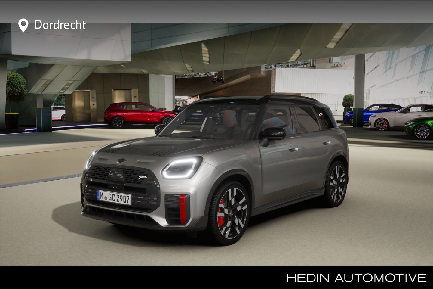 MINI Countryman - JCW ALL4 John Cooper Works XL Pakket 20"Inch, Head-up Display, Harman Kardon, Stoelverwarm - AutoWereld.nl