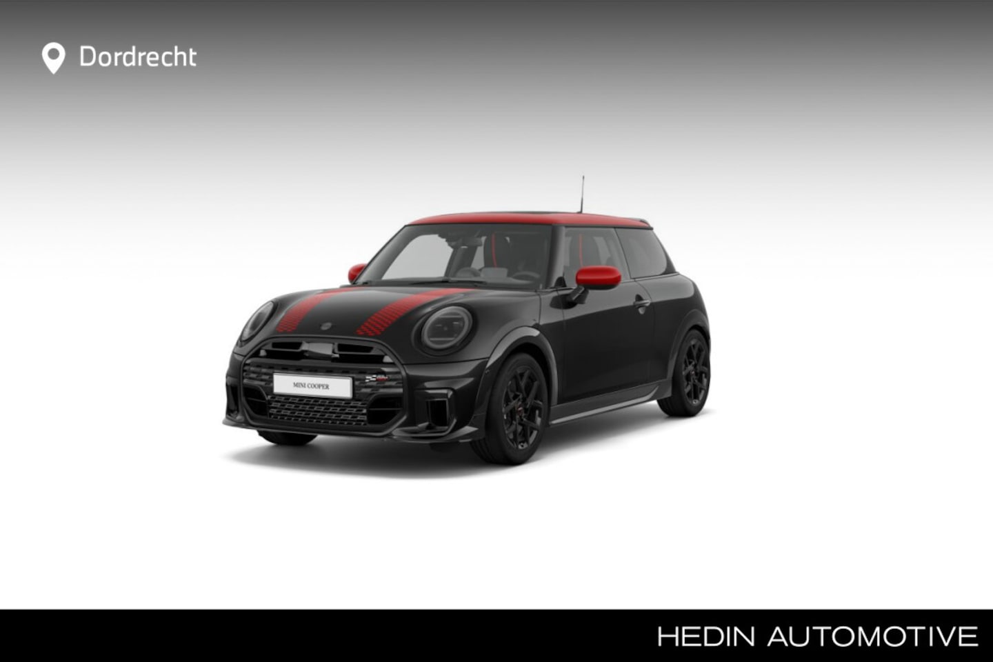 MINI Cooper - Mini 1.5 C John Cooper Works Uitvoering | Pakket M | Sport Stripes rood - AutoWereld.nl