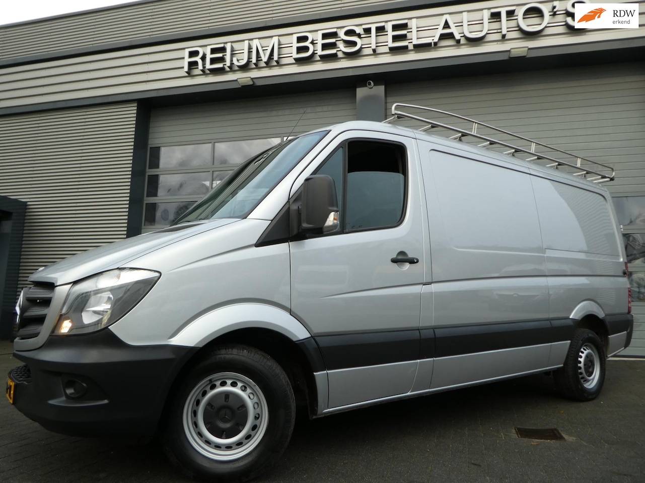 Mercedes-Benz Sprinter - 313cdi L2H1, Automaat, Airco, 3-Zits, trekhaak. - AutoWereld.nl