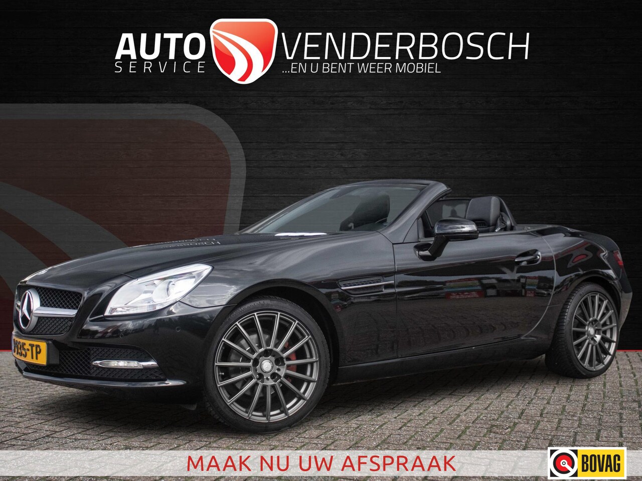 Mercedes-Benz SLK-klasse - 200 Edition 1 184pk | Airscarf | Leder | 18 inch - AutoWereld.nl