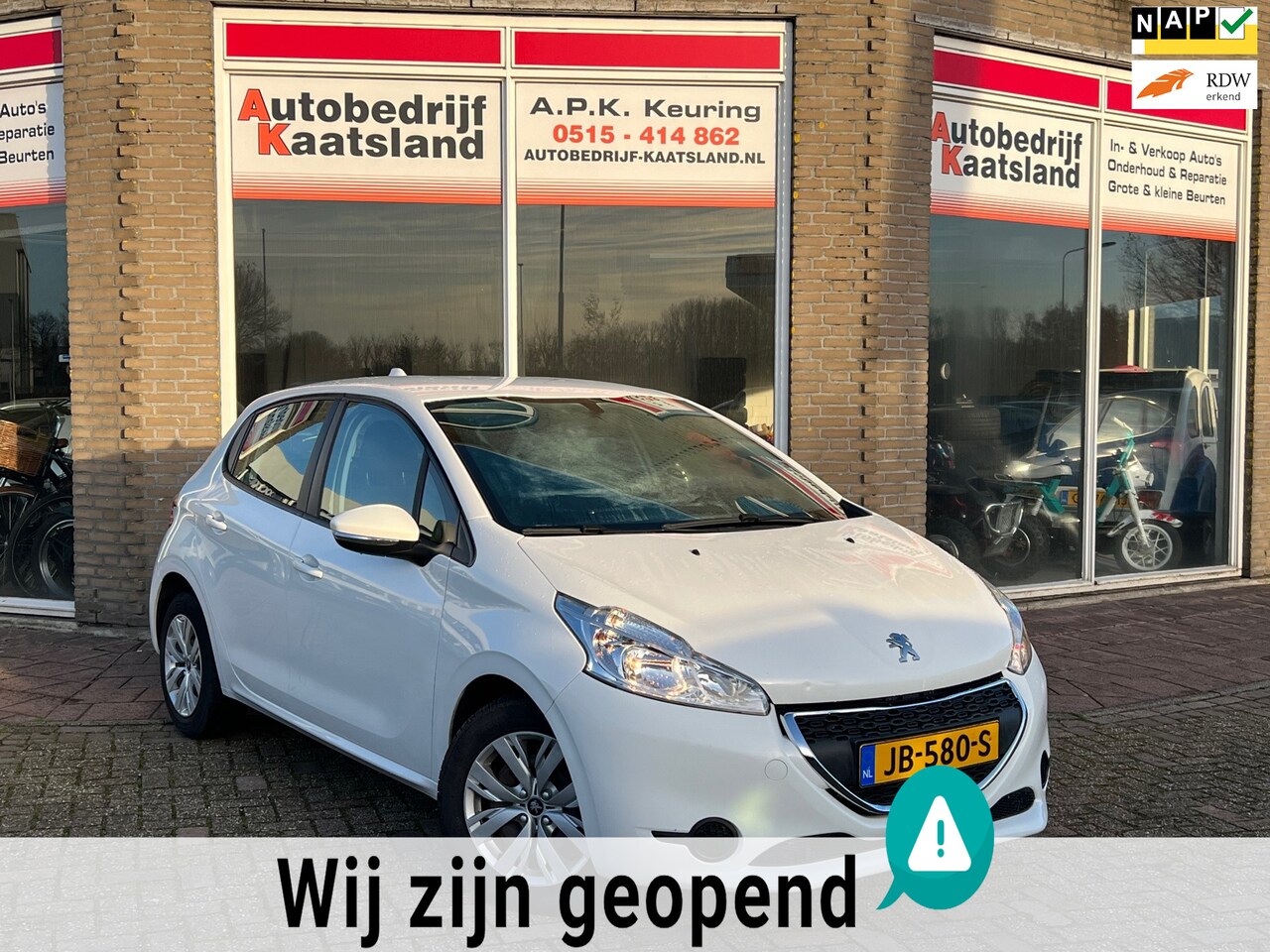 Peugeot 208 - 1.0 PureTech Access 5 DRS - Airco - Bluetooth - 2014 - AutoWereld.nl