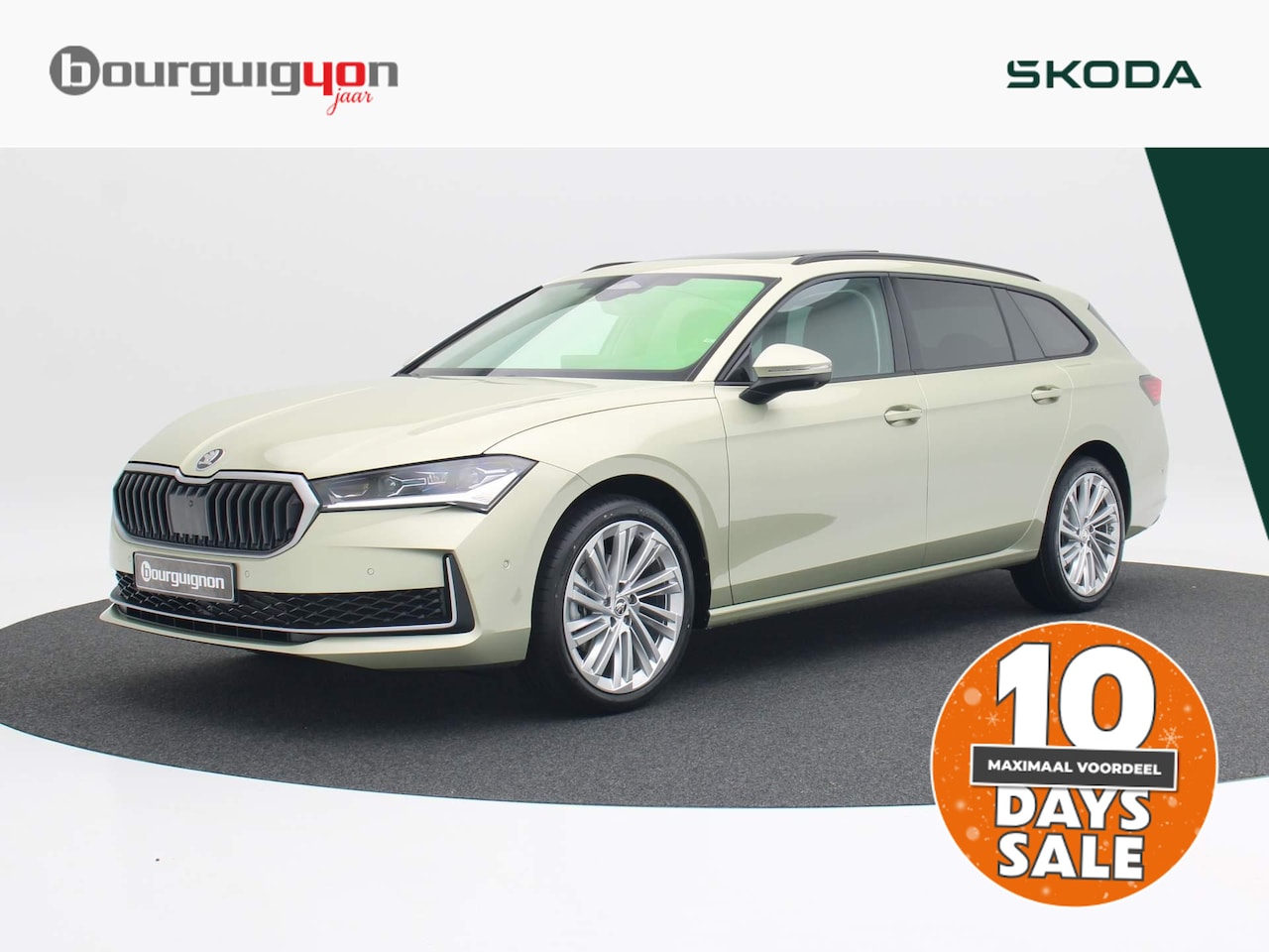 Skoda Superb Combi - First Edition | 1.5 TSI 150pk | Automaat | Panoramadak | Leder | Adaptive cruise control | - AutoWereld.nl