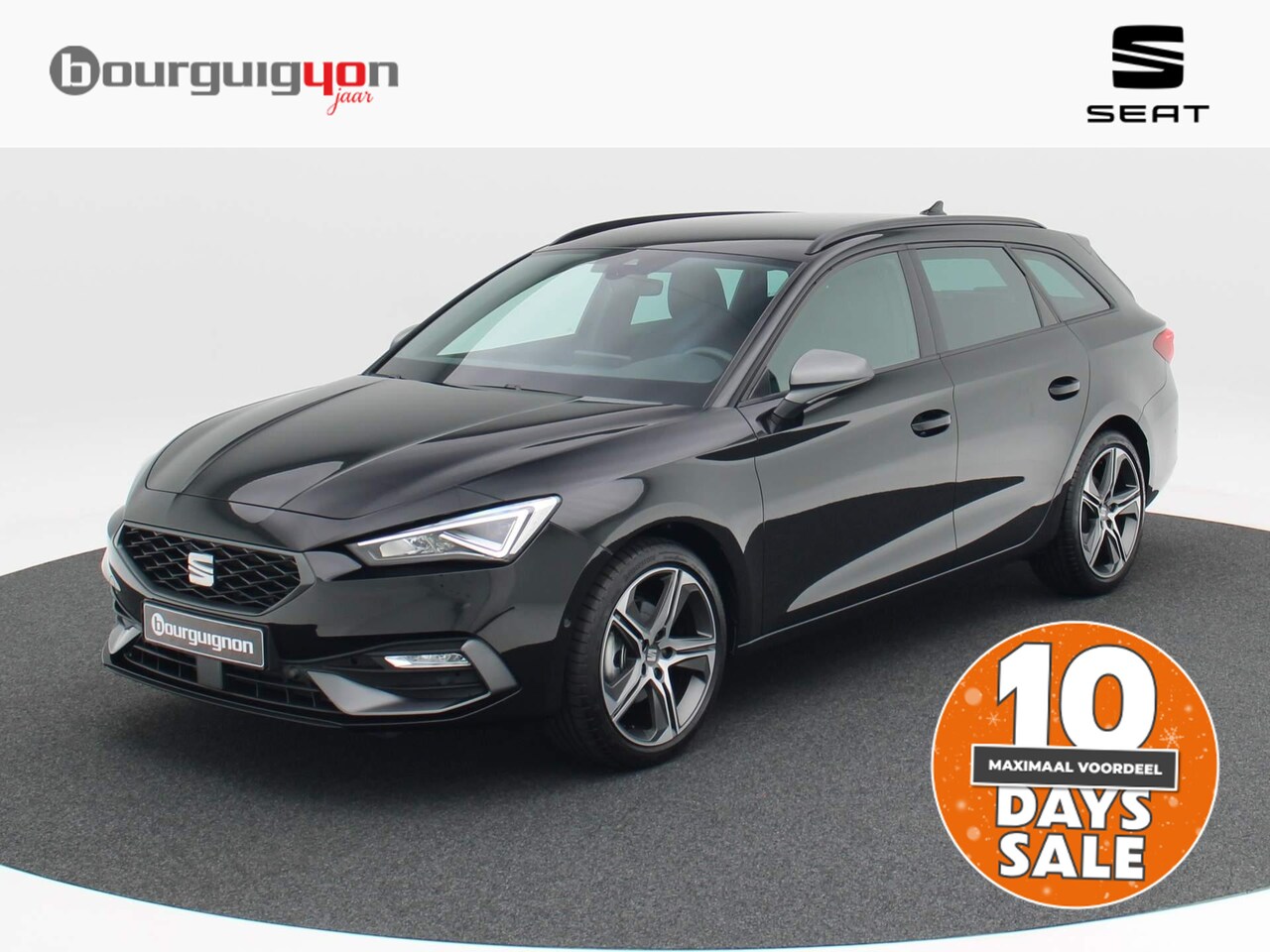 Seat Leon - FR Business Intense 1.0 eTSI 81kW / 110pk Stationw - AutoWereld.nl