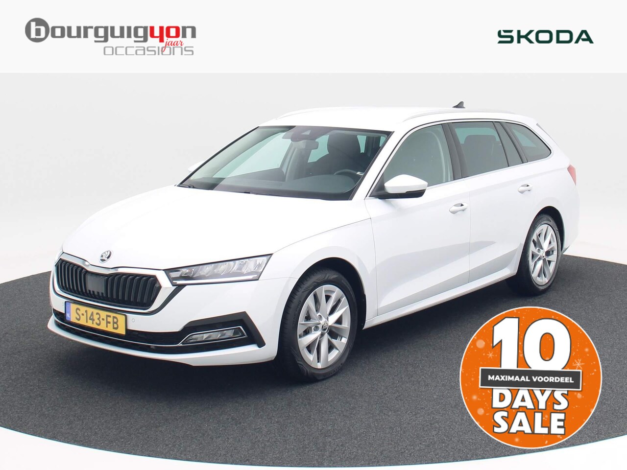 Skoda Octavia Combi - 1.0 e-TSi 110 Pk DSG Business Edition | Trekhaak | Navi | Cruise | Privacy Glass | Stoelve - AutoWereld.nl