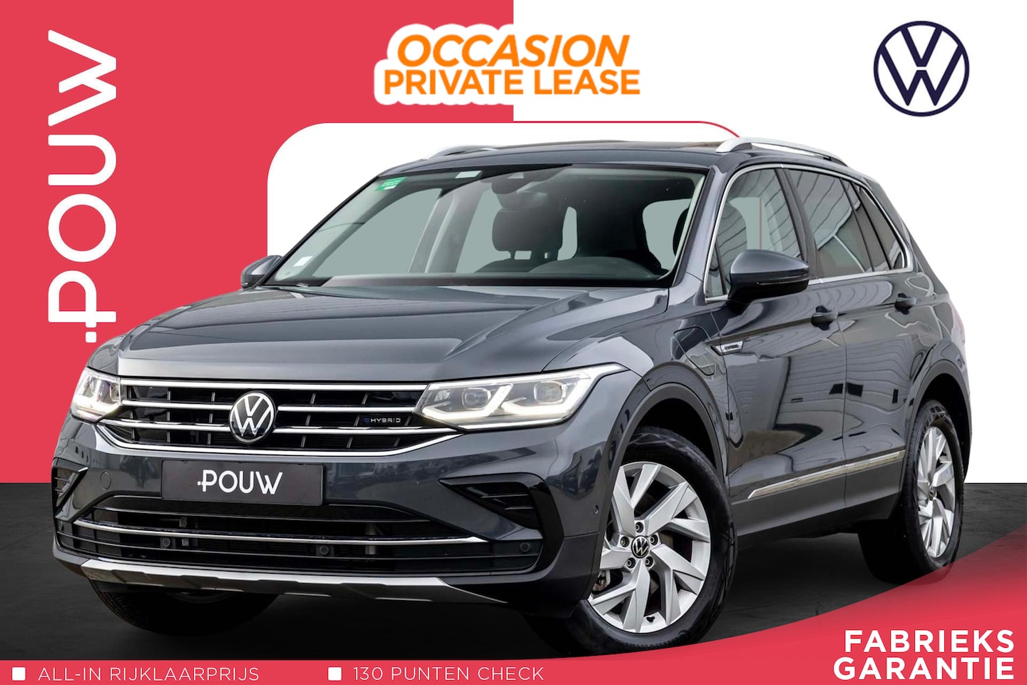 Volkswagen Tiguan - 1.4 TSI eHybrid 245pk DSG Elegance | Panoramadak | Elektrische Achterklep | Achteruitrijca - AutoWereld.nl