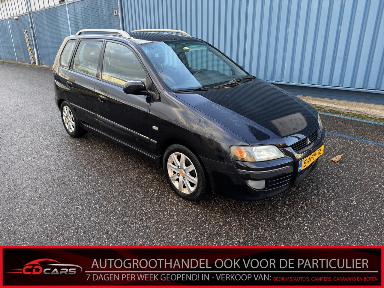 Mitsubishi Space Star - 1.8 Instyle Silver Airco, Radio, Lichtmetalen velgen, Bij de verkoop van gebruikte voertui - AutoWereld.nl