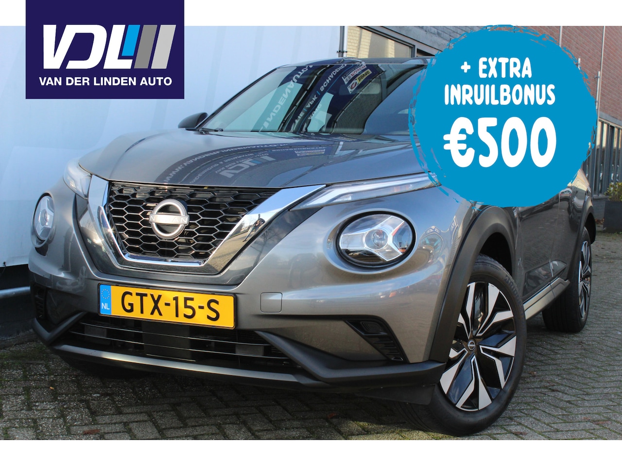 Nissan Juke - 1.0 DIG-T Acenta Airco l Cruise control l Navigatie l Parkeer camera l AppleCarPlay/Androi - AutoWereld.nl