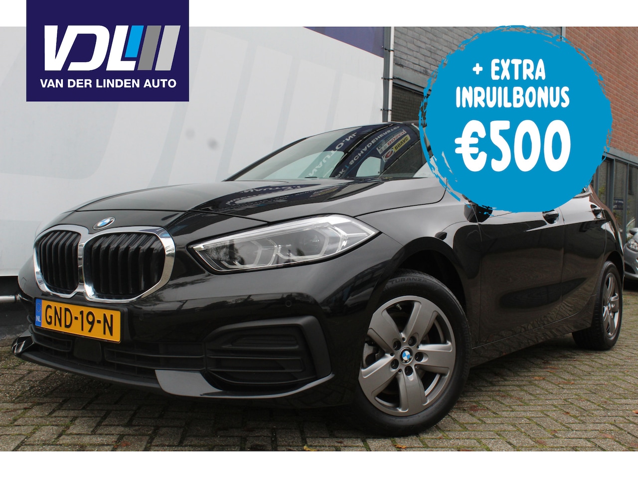 BMW 1-serie - 118i Automaat Airco l Cruise control l Draadloos AppleCarPlay/AndroidAuto l Navigatie l PD - AutoWereld.nl