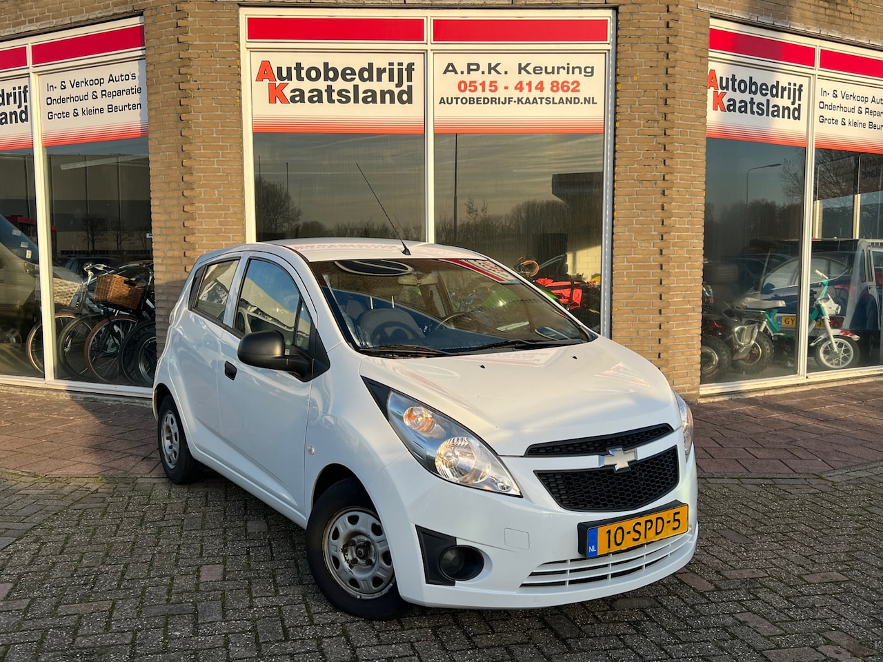 Chevrolet Spark - 1.0 16V LS Bi-Fuel LPG3 - Nieuwe APK! - Airco - 2011 - AutoWereld.nl