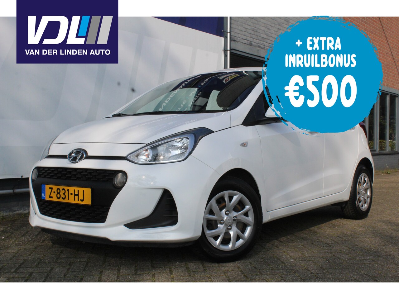 Hyundai i10 - 1.0i Aircol USB/AUX l centrale deurvergr. afst. bed. - AutoWereld.nl