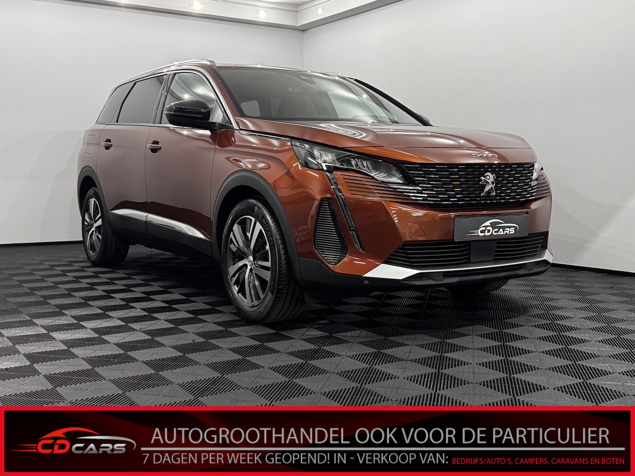 Peugeot 5008 - 1.2 PureTech Allure Pack Business Half leder, Camera, Navi, Virtual desk, Cruise control, - AutoWereld.nl