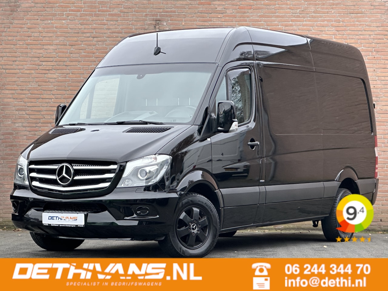 Mercedes-Benz Sprinter - 316CDI 164PK L2H2 7G-Tronic / Xenon / Trekhaak 2.800kg / Euro6 - AutoWereld.nl