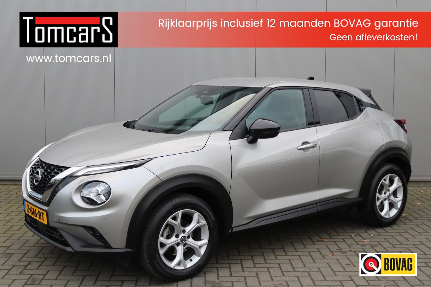 Nissan Juke - 1.0 DIG-T Automaat N-Connecta Camera/Navigatie/Parkeerhulp/Cruise-Control - AutoWereld.nl