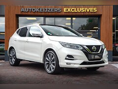 Nissan Qashqai - 1.3 DIG-T N-Connecta Panoramadak 360camera Bose Adapt. cruise Leer Navigatie DAB+