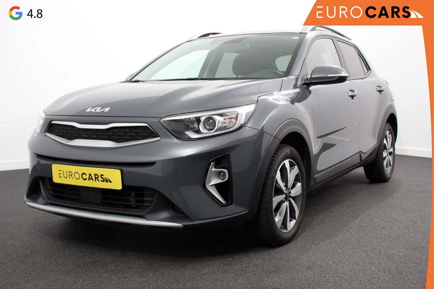 Kia Stonic - 1.0 T-GDi 120pk DCT Prestige | Navigatie | Apple Carplay/Android Auto | Parkeersensor acht - AutoWereld.nl