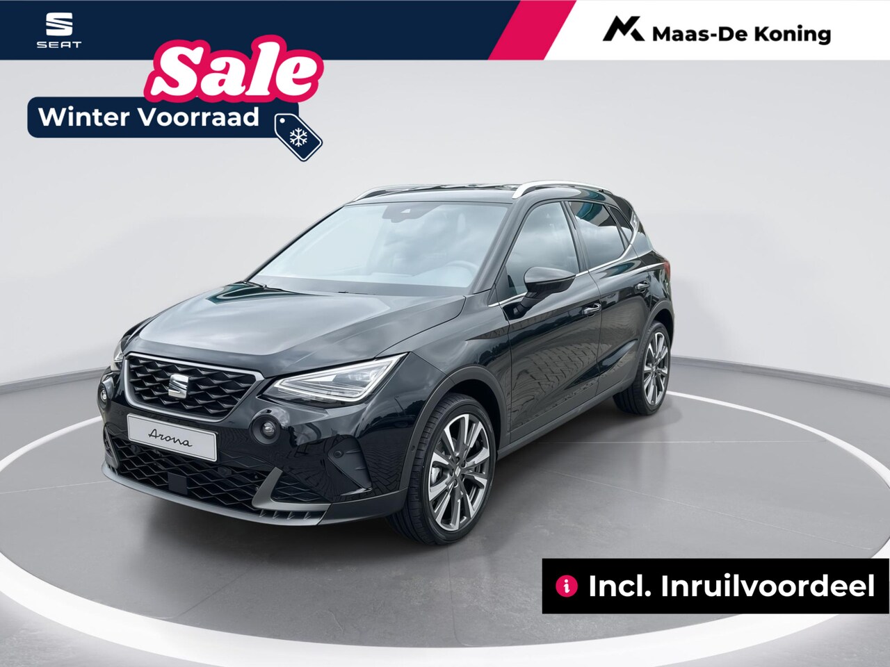 Seat Arona - FR Anniversary 1.0 85 kW / 115 pk EcoTSI SUV 7 ver sn. DSG | Metallic Lak | Le Mans Kuipst - AutoWereld.nl