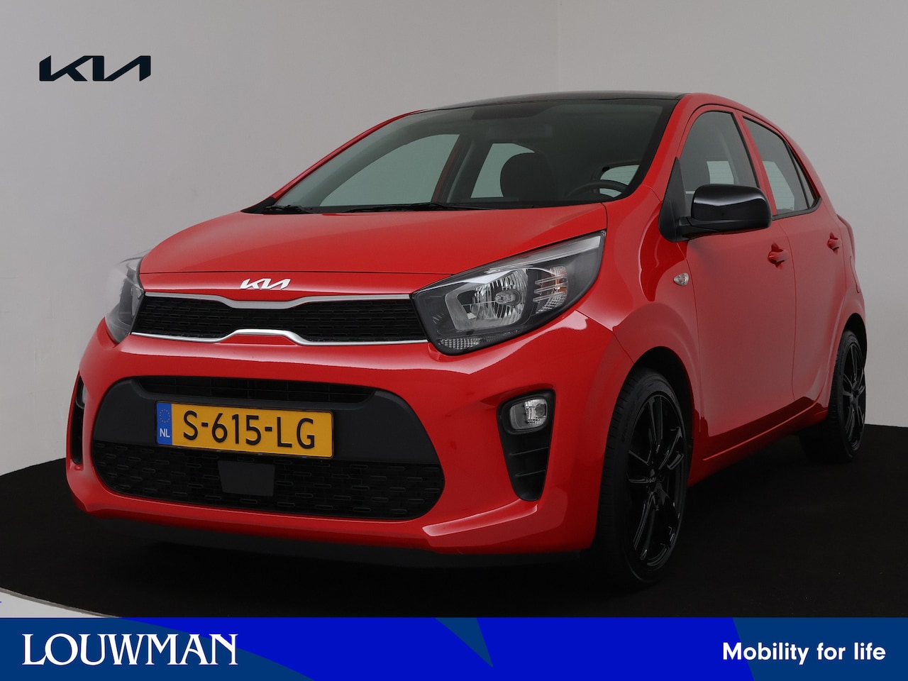 Kia Picanto - 1.0 DPi 100 YEARS EDITION | 16 Inch lichtmetalen velgen | Hoogglans zwart dak & spiegelkap - AutoWereld.nl