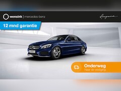 Mercedes-Benz C-klasse - 180 AMG Sport Edition | Stoelverwarming | Sfeerverlichting | Parktronic | Navigatie |