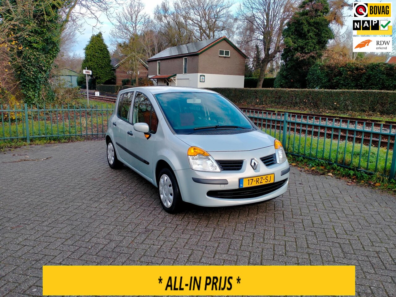 Renault Modus - 1.4-16V Authentique Luxe airco cruise trekhaak ALLINPRIJS - AutoWereld.nl