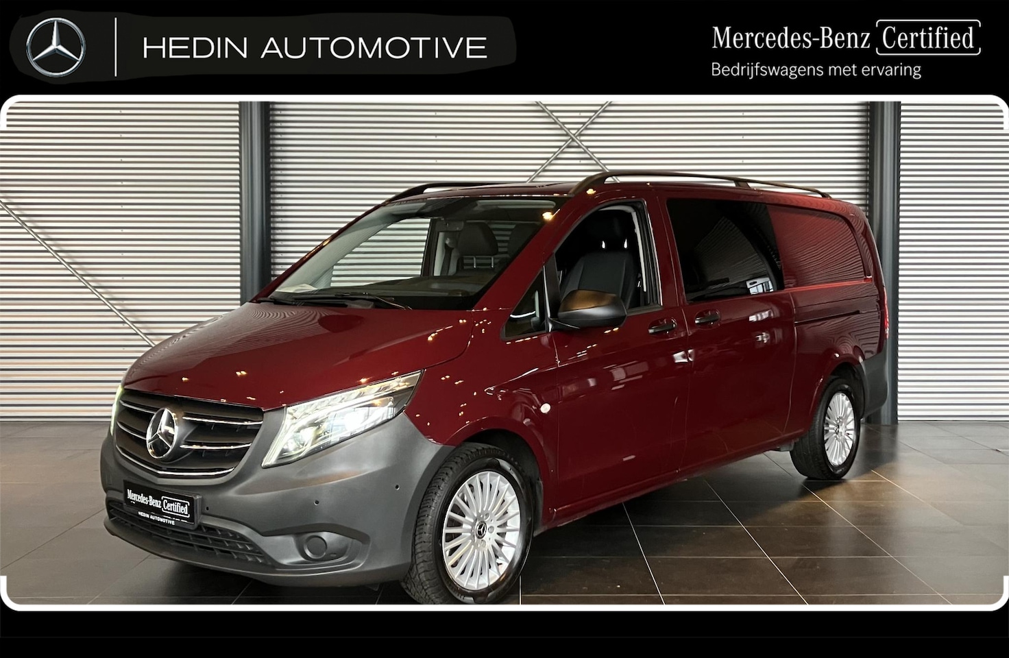 Mercedes-Benz Vito - 119 L3 Automaat Dubbel Cabine Comfort | Trekhaak | Stoelverwarming | Climate Control | LED - AutoWereld.nl