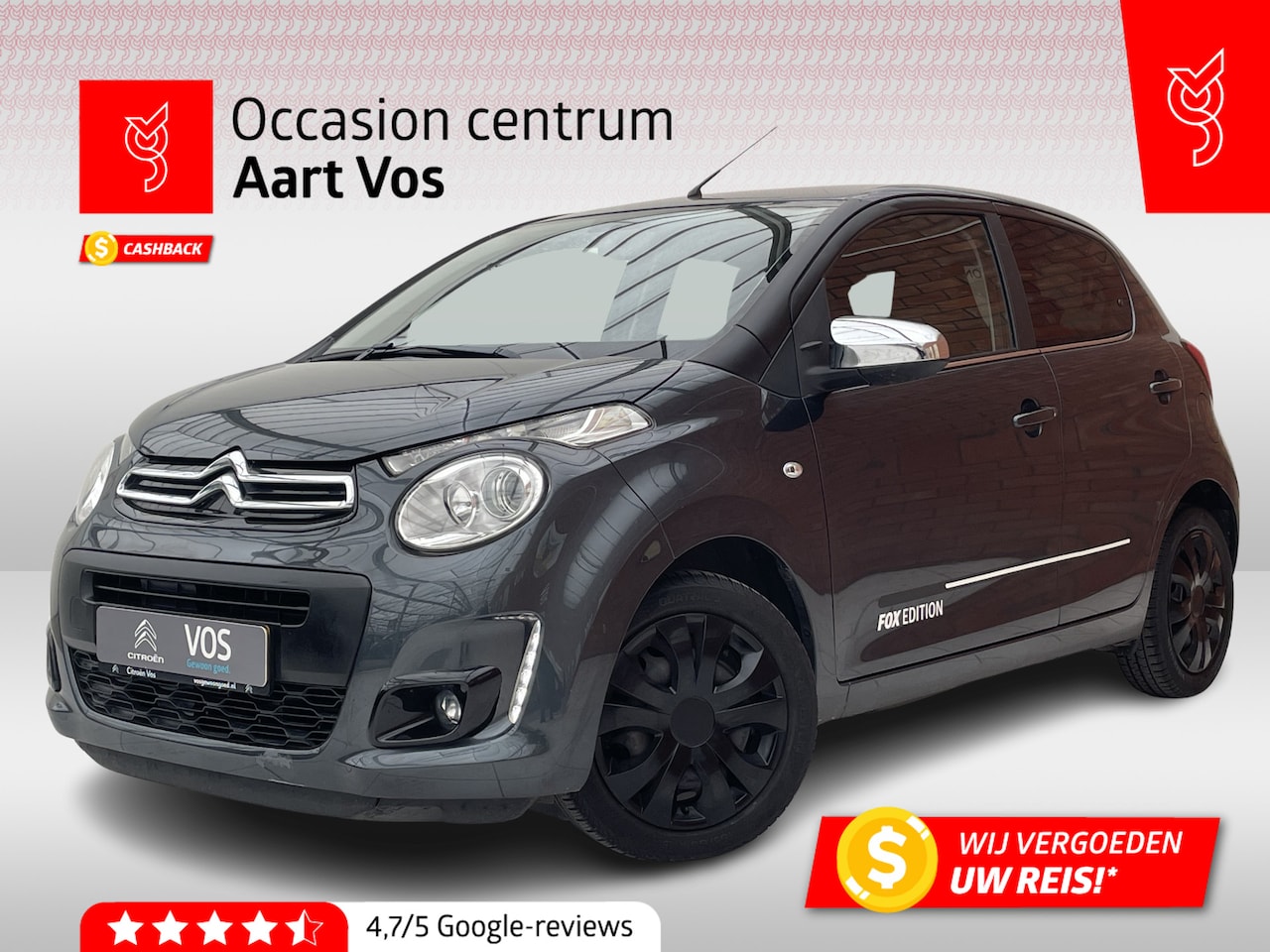 Citroën C1 - VTi 72 Fox Edition | Parkeersensoren | Navigatie/Carplay | - AutoWereld.nl