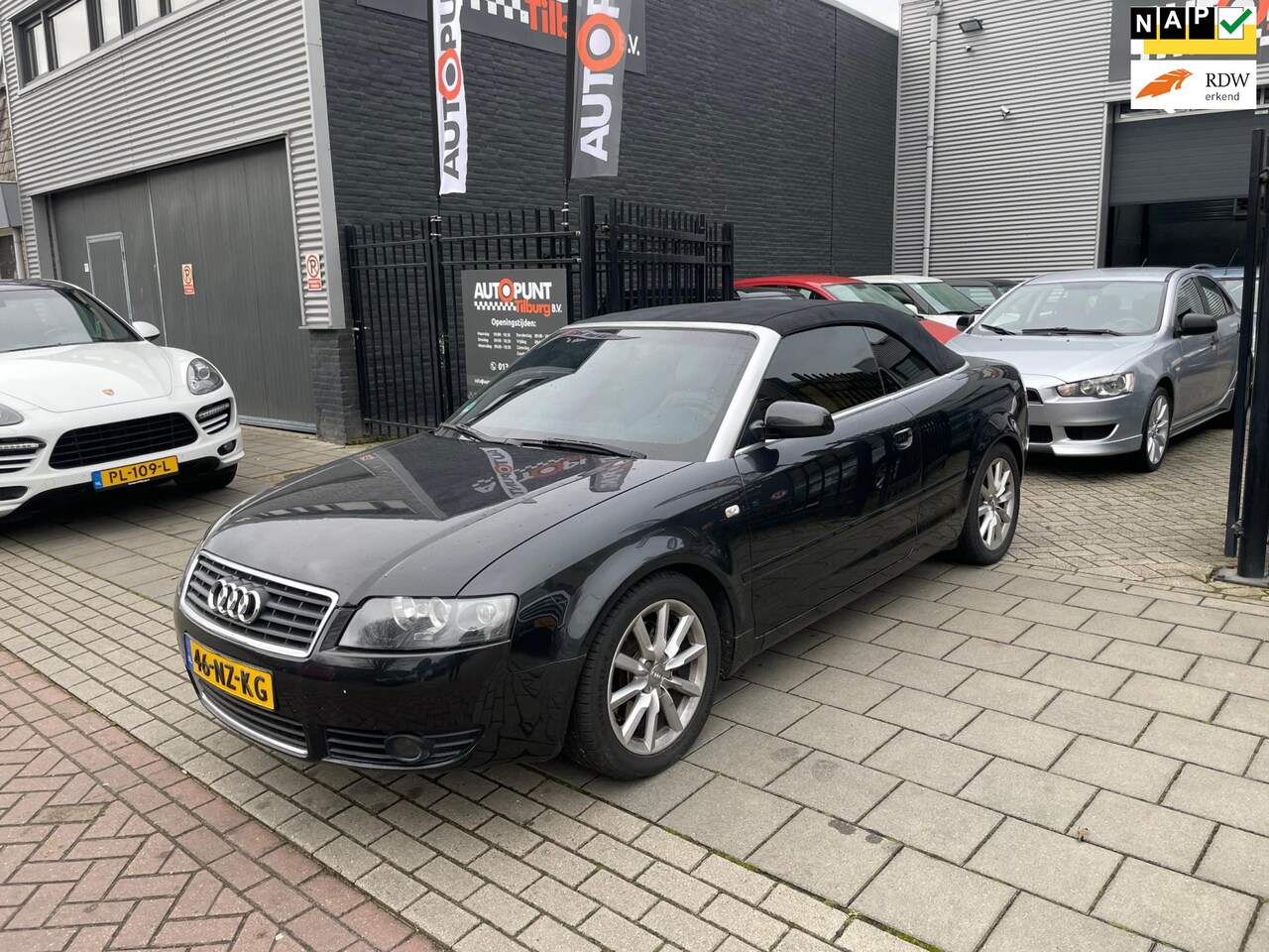 Audi A4 Cabriolet - 2.4 V6 Trekhaak Andriod Airco PDC NAP APK - AutoWereld.nl