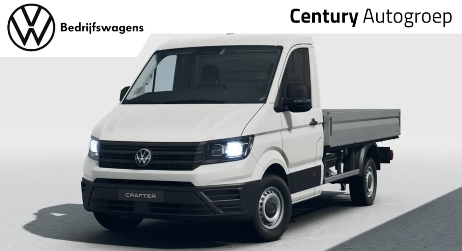 Volkswagen Crafter - bedrijfswagens Pick-up (2) Trendline Trendline EC L3 2.0 TDI EU6 103 kW (140 pk) GVW 3. 5T - AutoWereld.nl