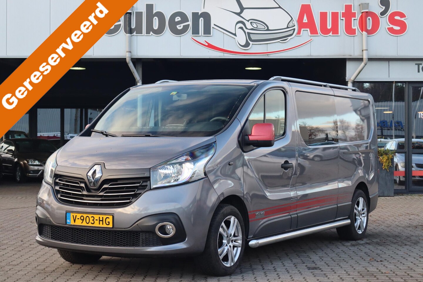 Renault Trafic - 1.6 dCi T29 L2H1 DC Comfort (MARGE) !!Marge, Zeer nette bus!! Camera, Navigatie, Side bars - AutoWereld.nl