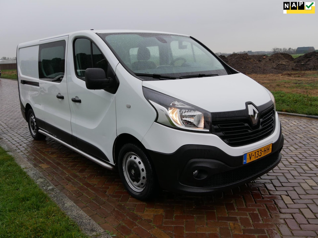 Renault Trafic - 1.6 dCi T29 L2H1 DUBB CABINE Comfort AC NAVI CAMERA - AutoWereld.nl