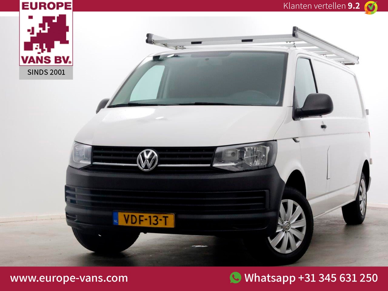 Volkswagen Transporter - T6 2.0 TDI 102pk E6 Lang Airco/Imperiaal 10-2019 - AutoWereld.nl