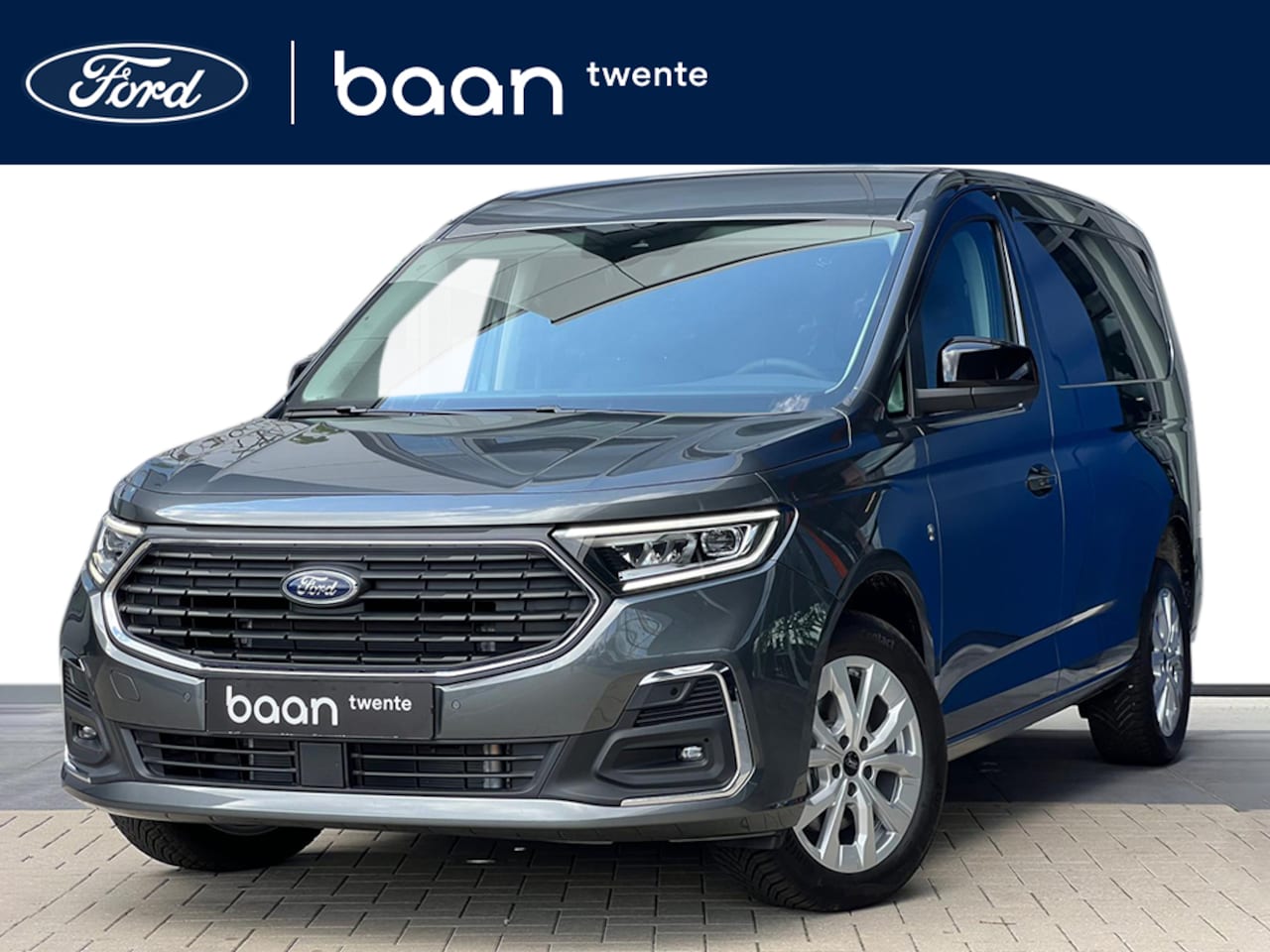 Ford Transit Connect - 2.0 EcoBlue L2 Limited 122 PK Automaat | Full Options | LED | AGR Stoel | Leer | ACC | BLI - AutoWereld.nl