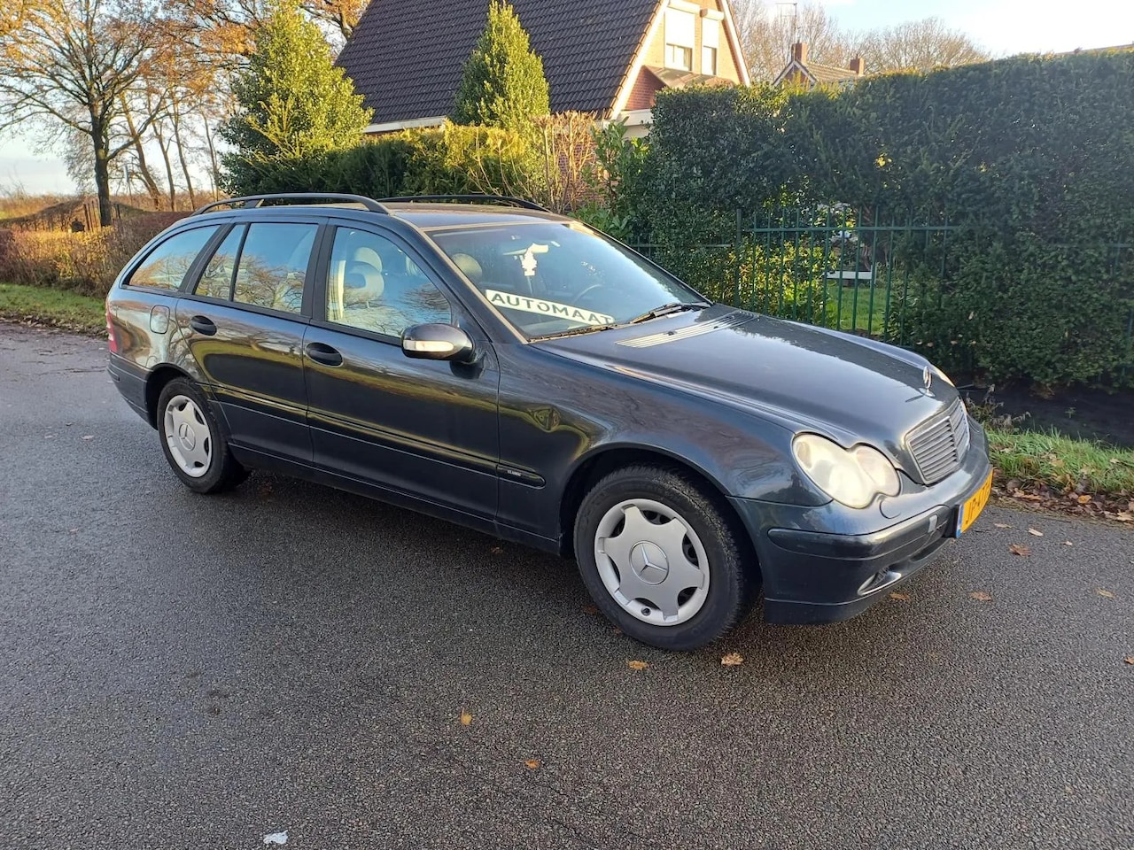 Mercedes-Benz C-klasse Combi - automaat 200 K. Elegance - AutoWereld.nl