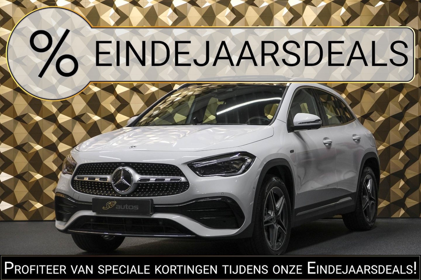 Mercedes-Benz GLA-Klasse - GLA250e AMG 218pk Panoramadak Burmester Memory Camera Augmented reality Sfeerverlichting E - AutoWereld.nl