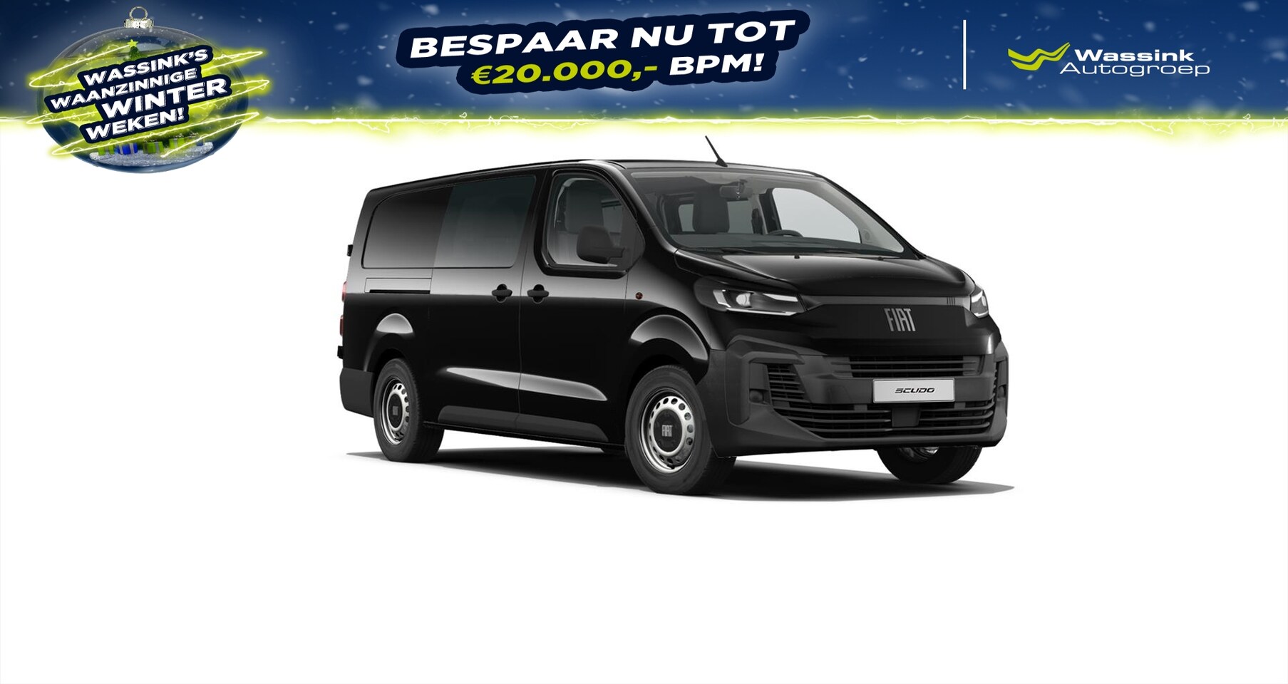 Fiat Scudo - Dubbel Cabine 2.0 Diesel 180pk L3 Automaat | Luxury Pack | Winter Pack | Navi - AutoWereld.nl