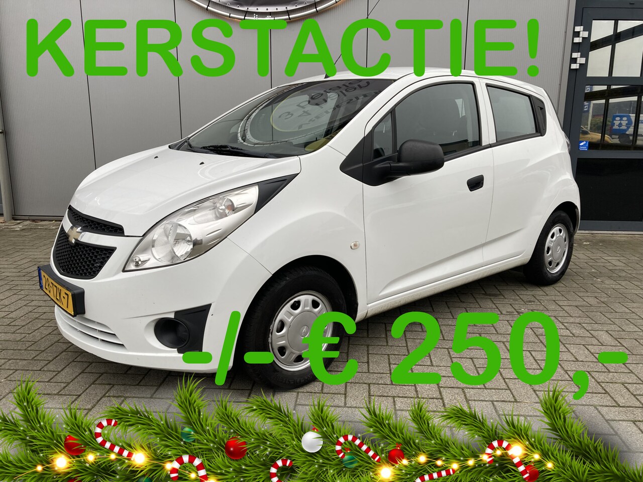 Chevrolet Spark - 1.0 16V LS Bi-Fuel LPG goedkoop rijden! | Airco | NAP - AutoWereld.nl