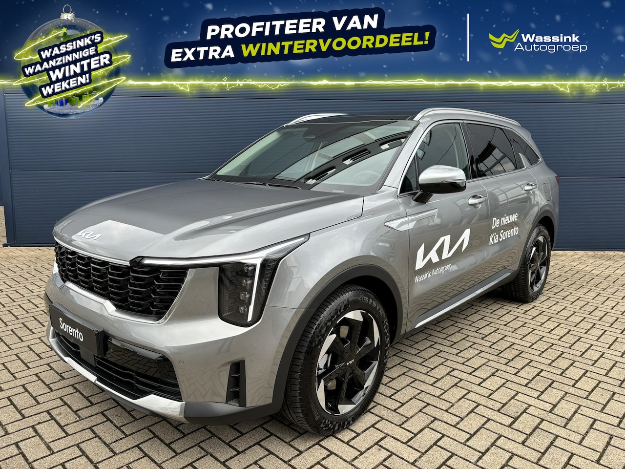 Kia Sorento - 1.6 T-GDi 252pk Plug-in Hybrid Automaat AWD DynamicPlusLine | Bose | Navigatie | Parkeerse - AutoWereld.nl