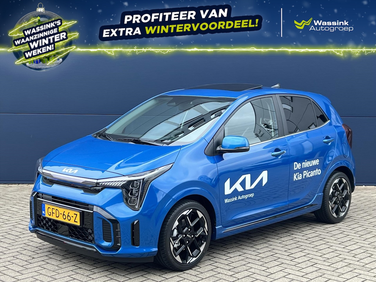 Kia Picanto - 1.0 DPi 63pk 4-zits GT-Line * Full Options* - AutoWereld.nl