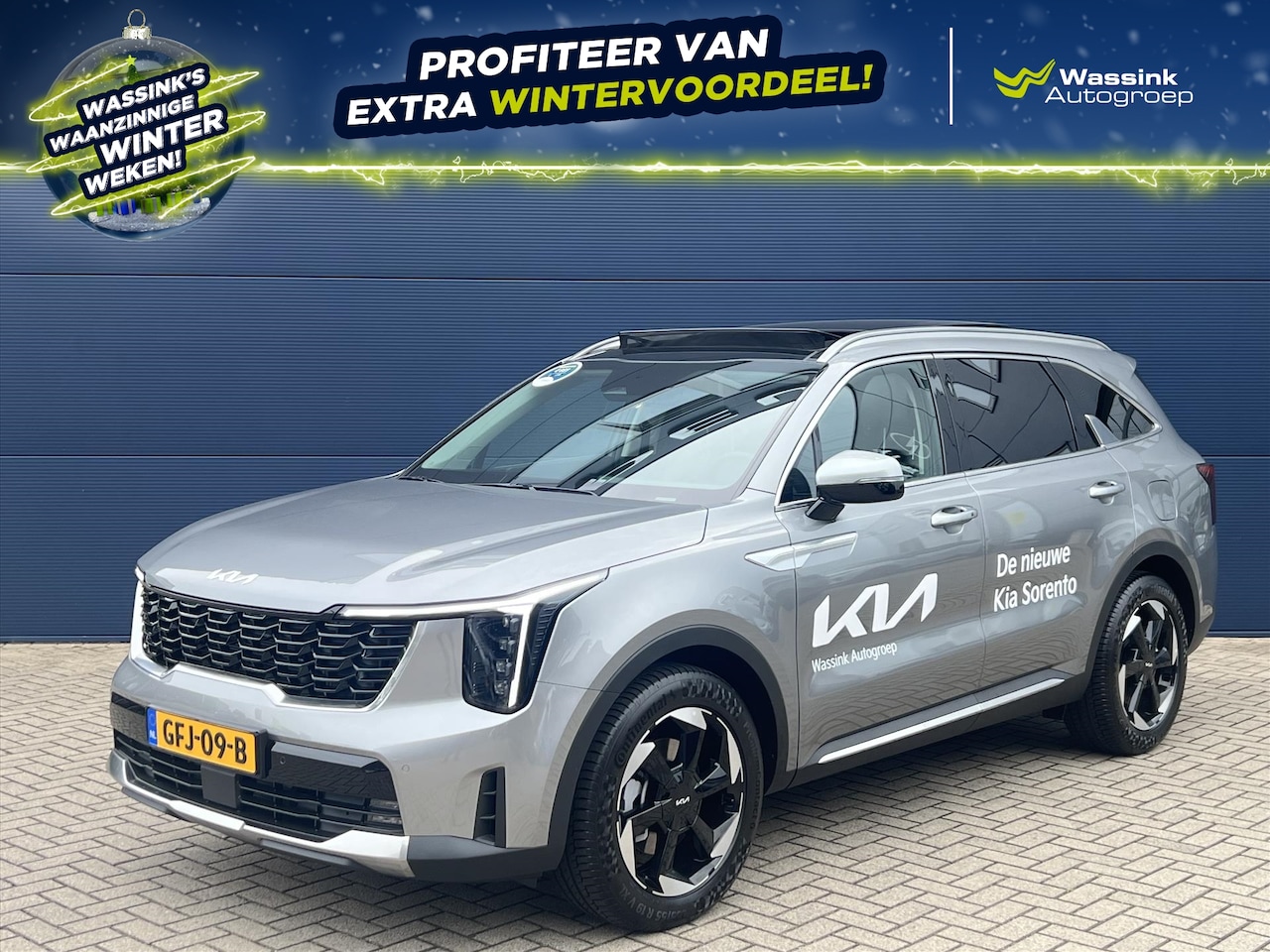 Kia Sorento - 1.6 T-GDi 253pk Plug-in Hybrid Aut AWD DynamicPlusLine | Bose | Navigatie | Parkeersensore - AutoWereld.nl