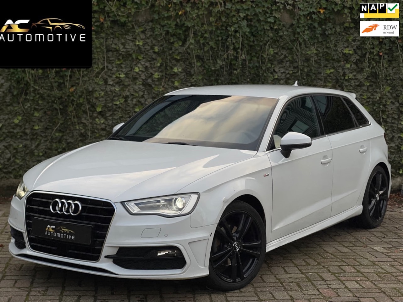 Audi A3 Sportback - 1.6 TDI S-Tronic 3x S-line B&O, ACC, Navi, - AutoWereld.nl