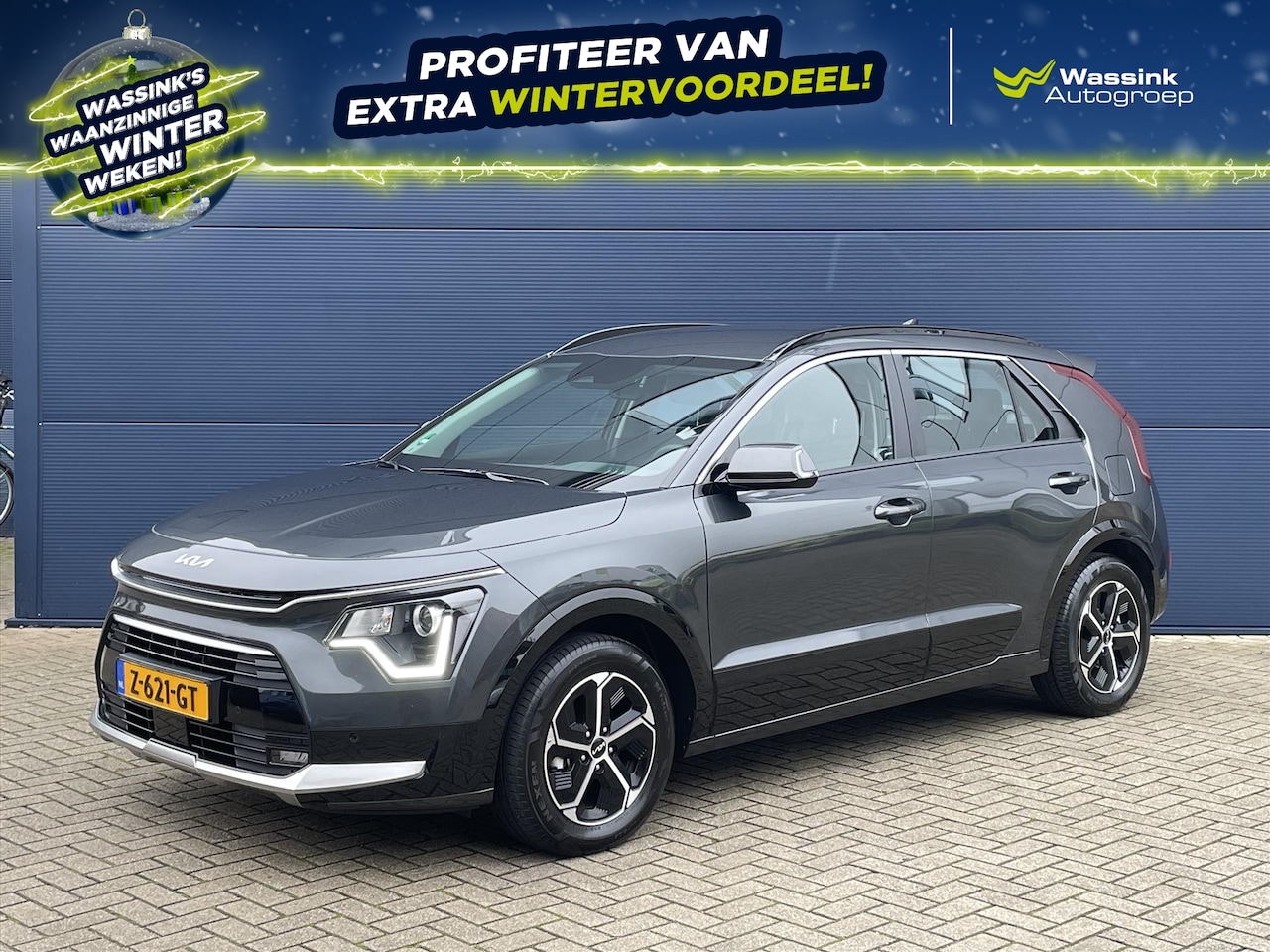 Kia Niro - 1.6 GDi Hybrid 141pk DynamicLine | Navigatie | Camera | Apple Carplay | Climate Control | - AutoWereld.nl